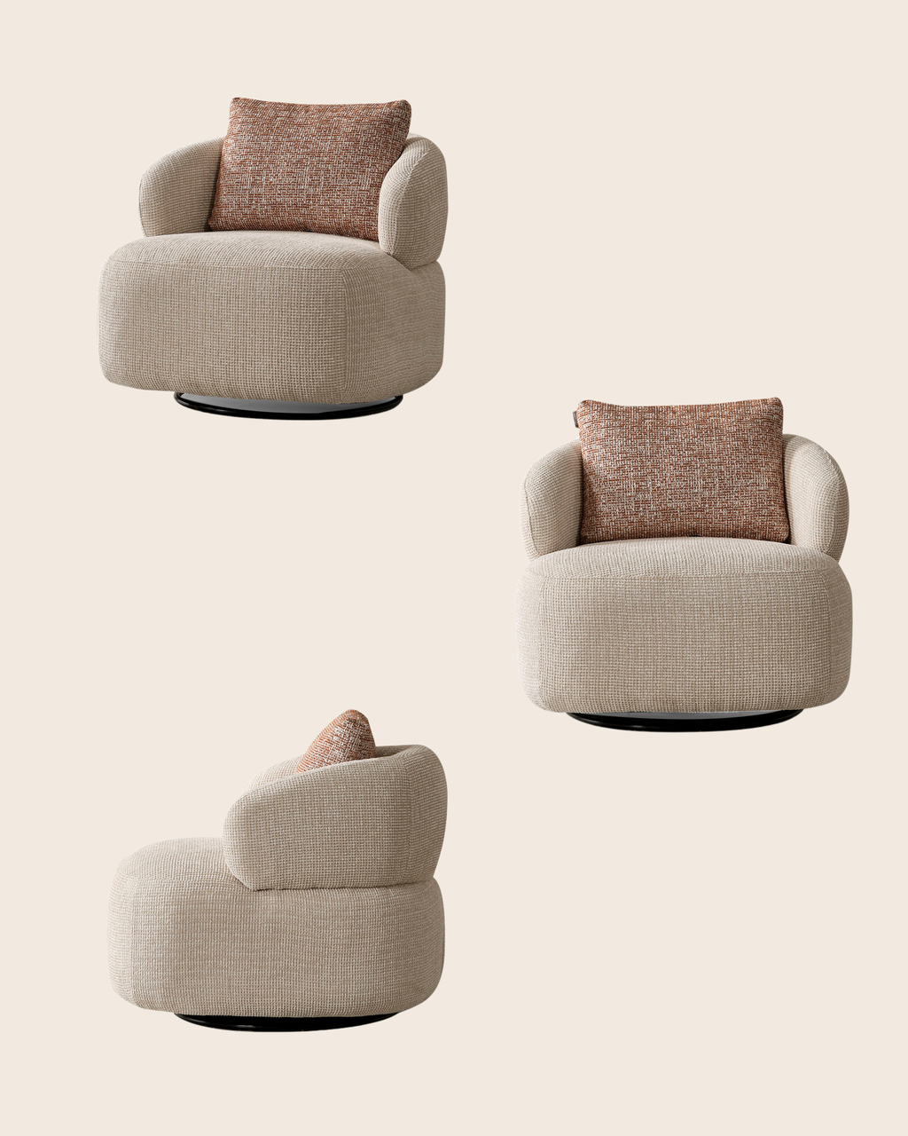 Defne Sofa Set – Modulares Sofa mit Schlaffunktion und flexiblen Beistelltischen