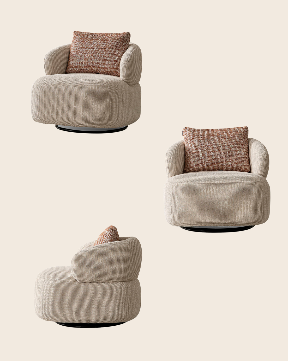 Defne Sofa Set – Modulares Sofa mit Schlaffunktion und flexiblen Beistelltischen