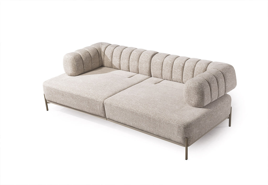 Madrid Sofa Set – Modernes Sofa mit Schlaffunktion und integriertem Beistelltisch