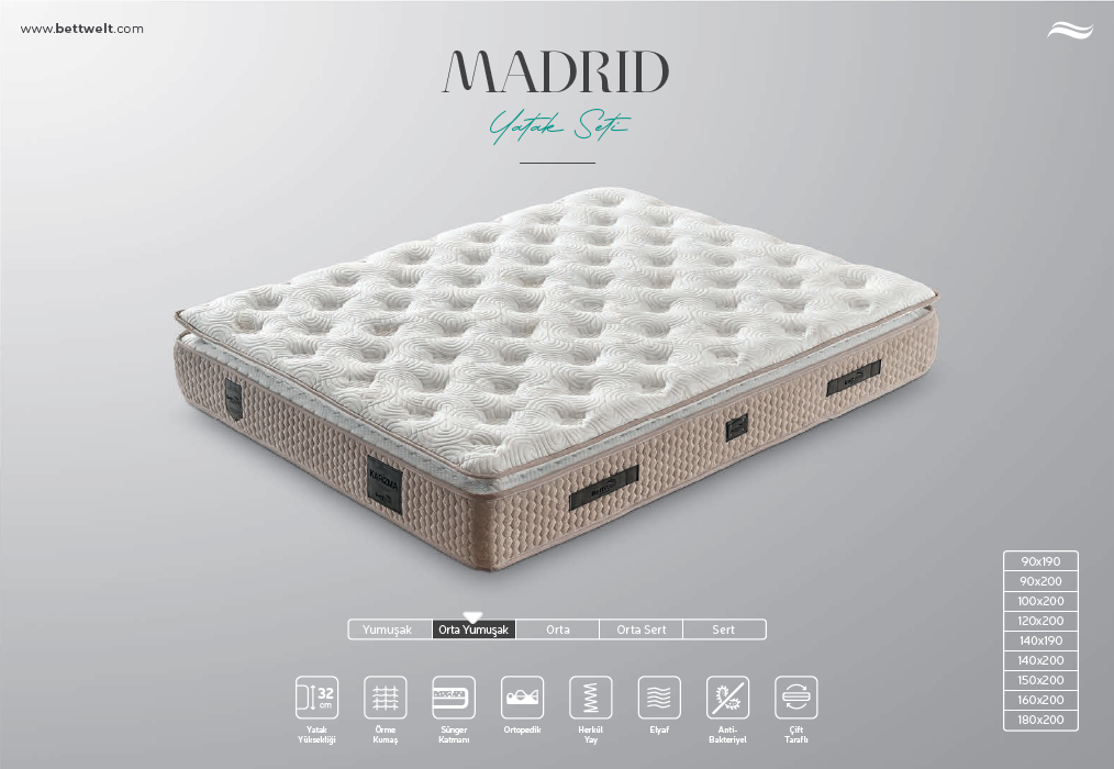 Doppelbett Madrid